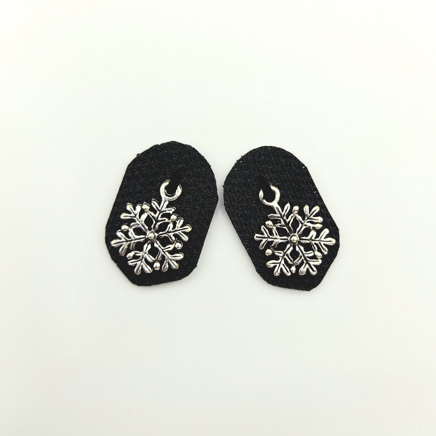 Taschenanhänger Schneeflocken